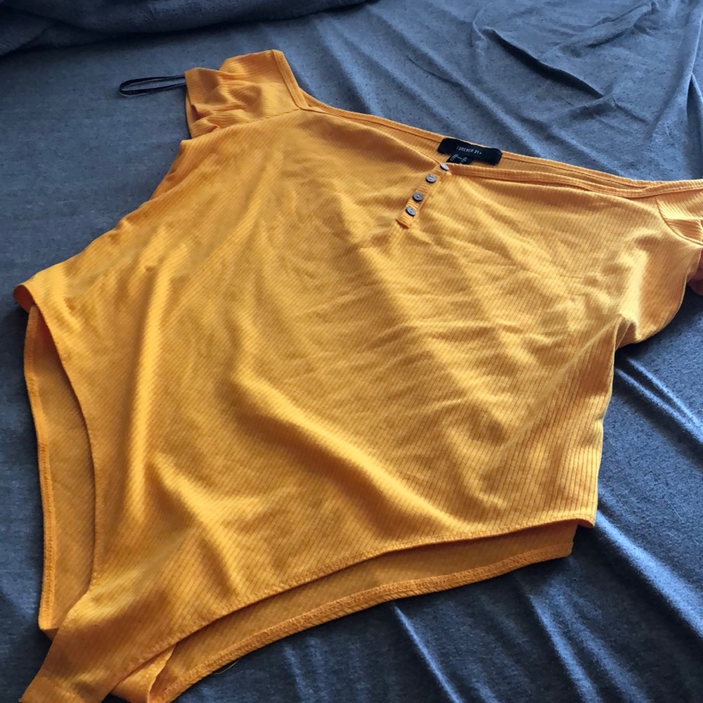 Off the shoulder bodysuit